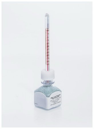 Fisherbrand - Liquid-in-Glass Thermometer Celsius -90° to +25°C Partial Immersion Free-standing Does Not Require Power - 13202587