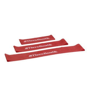 Performance Health Thera-Band Exercise Resistance Band Red 8 Inch Length Medium Resistance - 20820