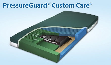 Span America PressureGuard Custom Care Mattress Cover 80 X 42 X 7 Inch Nylon / Vinyl For - C1-60787