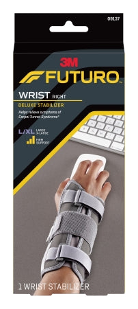3M Futuro Deluxe Wrist Splint Right Hand Beige Large / X-Large - 09137ENT