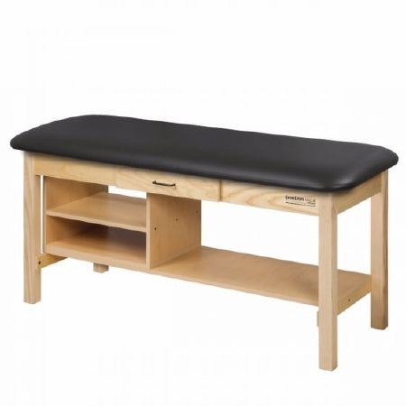 Patterson Medical Supply Metron Value Treatment Table With Drawer and Shelves 400 Lbs. - 923523BL