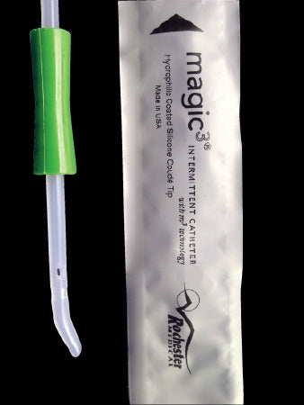 Bard Magic3 Urethral Catheter Coude Tip Hydrophilic Coated Silicone 10 Fr. 16 Inch - 50610
