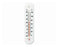 Durac - Wall / Room Thermometer Fahrenheit / Celsius 0° to 120°F (-20° to +50°C) Ambient Sensor Wall Mount Does Not Require Power - 13201752