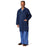 Medline - Lab Coat Navy Blue Large Knee Length Reusable - 83044RNNL