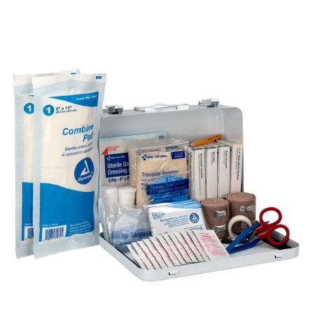 Acme United Pac-Kit Loggers First Aid Kit 25 People Metal Case - 5216