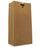 Saalfeld Redistribution Duro Grocery Bag Brown Kraft Recycled Paper 4 lbs. - 18404