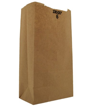 Duro - Grocery Bag Brown Kraft Recycled Paper #6 - 18406