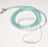 Salter-Style - ETCO2 Nasal Sampling Cannula with O2 Delivery One Nare O2 / One Nare Sampled Adult Curved Prong / NonFlared Tip - 4707F-14-14-25