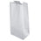 Saalfeld Redistribution Duro Grocery Bag White Virgin Paper 8 lbs. - 51028