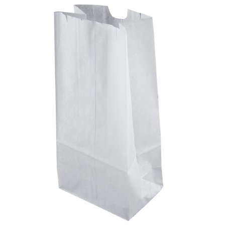 Duro - Grocery Bag White Virgin Paper #8 - 51028