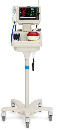 SureSigns - Mobile Stand Basket Five Leg Base - Philips Healthcare - 989803176601