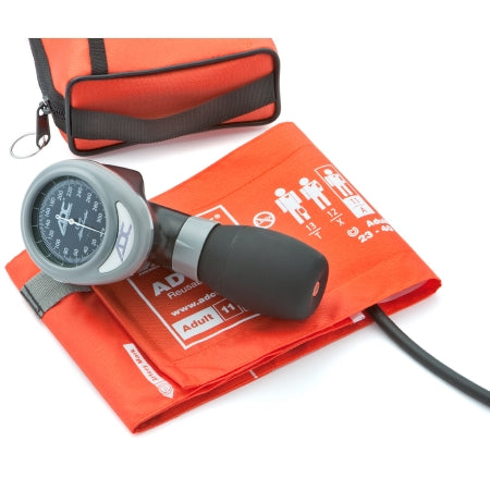 Pro's Combo I - Aneroid Sphygmomanometer Combo Kit Palm Hand Held Size 11 Nylon Cuff 21 Inch Stethoscope Tube Sprague Rappaport Stethoscope - 788-641-11AOR