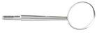 Miltex - Magnifying Surface Mirror Size 3 Stainless Steel Without Handle - 67-668/3