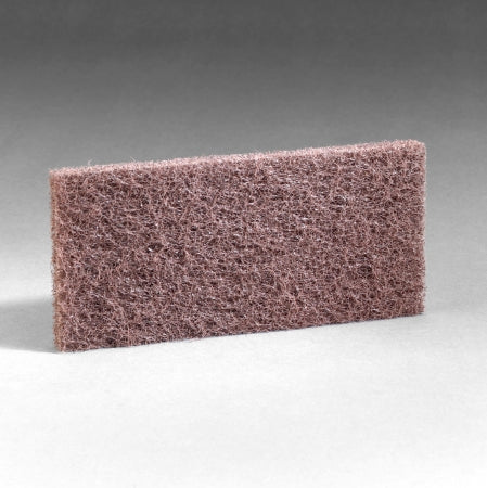 Saalfeld Redistribution Doodlebug Scouring Pad Light Duty Brown NonSterile Synthetic Fiber 4-5/8 X 10 Inch Reusable - 4801108004