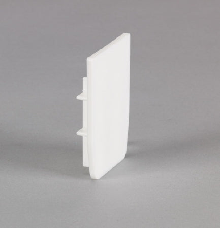 Prism Medical End Cap Molded Styrene White For Ceiling Lift Track - 360419