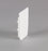Prism Medical End Cap Molded Styrene White For Ceiling Lift Track - 360419
