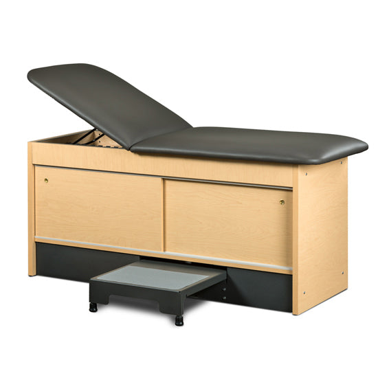 Clinton Industries TABLE, TRTMT STEP UP FLAT TOP PAPER COMBO RBLU/GRY 27" - 9777-270880341GR3RB
