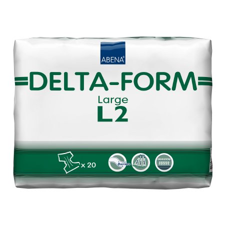 Abena Delta-Form - Unisex Adult Incontinence Brief Large Disposable Heavy Absorbency - 308863