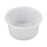 Solo - Souffle Cup 0.75 oz. Translucent Plastic Disposable - P075SN