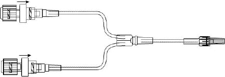 ICU Medical - Extension Set 4 Inch Tubing DEHP-Free - SF1208