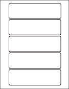 Centurion - Blank Label Laboratory Use White Paper 1 X 3 Inch - Medline - DTL893