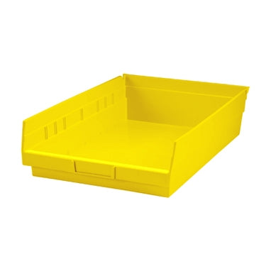 Health Care Logistics Health Care Logistics Shelf Bin Yellow Industrial Grade Polymers 4 X 11-1/8 X 17-7/8 Inch - 1456Y