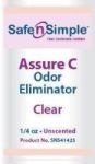 Assure C - Odor Eliminator 1/4 oz., Clear - SNS41425