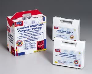 Acme United First Aid Only First Aid Kit 25 People Plastic Case - 223-U/FAO