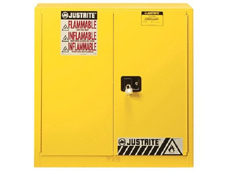 Fisher Scientific Sure-Grip EX Flammable Safety Cabinet Steel 1 Shelf 2-Keyed, With Cylinder Lock - 1798561C