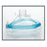 King Systems Mask Anesthesia Clear Child/Small Adult Size 4 Disposable 50/Ca - 1045