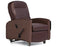 Champion Manufacturing 720 Series Contimuum Manual Recliner Tapestry Green 3 Inch Thermoplastic Casters 3 Inch Thermoplastic Casters - 720FS35-FB-H