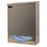 Bowman Manufacturing Bowman PPE Dispenser BOWMAN Silver Stainless Steel Manual Single Bin Wall Mount - BK001-0300