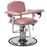 H Series - Blood Drawing Chair Single Adjustable Flip Up Armrest Black - 6310-3BK