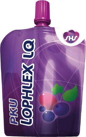Nutricia North America Lophlex LQ PKU Oral Supplement Mixed Berry Flavor 125 mL Individual Packet Ready to Use - 86021