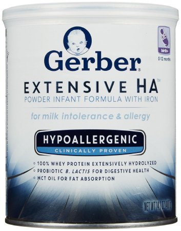 Nestle Healthcare Nutrition Gerber Extensive HA Infant Formula 14.1 oz. Can Powder - 5000048519