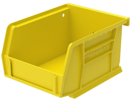 Akro-Mils Akrobins Storage Bin AkroBins Yellow Industrial Grade Polymers 3 X 4-1/8 X 5-3/8 Inch - 30210YELLO