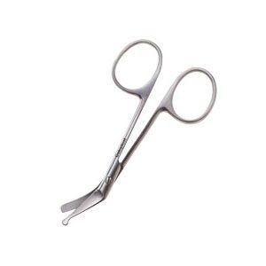 Coloplast - Ostomy Scissors Finger Ring Handle Curved Blunt Tip / Blunt Tip - 95050