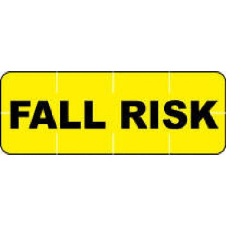 Precision Dynamics Alert Bands Identification Band Alert Wristband Adhesive Closure Fall Risk - 59713051