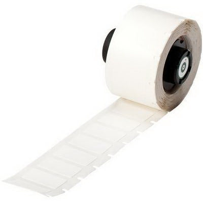 Brady - Pre-Printed Label Barcode White Vinyl New Lot Record # In Log Before Using Quality Control Label 1 X 2-1/2 Inch - 80090-168