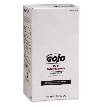 GOJO GOJO E-2 Soap Lotion 5,000 mL Bag-in-Box Unscented - 7580-02