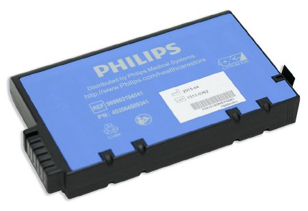 Philips - Lithium-Ion Battery Pack 12V, Rechargeable For SureSigns VS4 / VM4 / VM6 / VM8 Patient Monitors - 989803194541