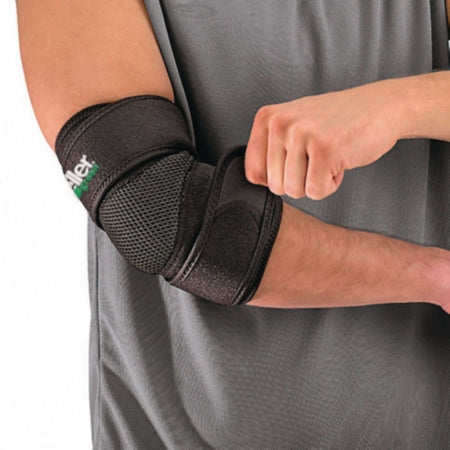 Mueller - Elbow Support One Size Fits Most Pull-On Left or Right Elbow 7 to 15 Inch Circumference - 081564780
