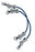 TheraBand - Exercise Resistance Tubing with Connectors Red 24 Inch Length Light Resistance - 21632