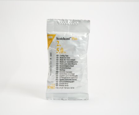 3M Ortho 3M Scotchcast Plus Cast Tape 2 Inch X 4 Yard Fiberglass White - 82002