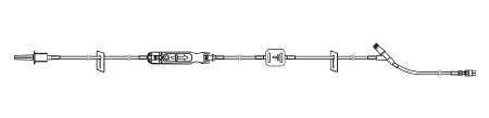 ICU Medical Primary Sapphire Pump Set 119.1 Inch Tubing 1 Port - 1636201