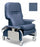 Graham-Field Clinical Care Drop Arm Recliner Steel Blue Four Tente Swivel Caster, Three Locking Caster Four Tente Swivel Caster, Three Locking Caster - FR566DG9214