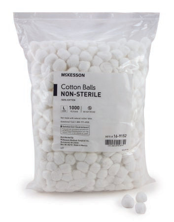 McKesson McKesson Cotton Ball Large Cotton NonSterile - 18-9152