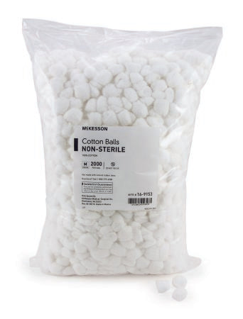 McKesson McKesson Cotton Ball Medium Cotton NonSterile - 18-9153