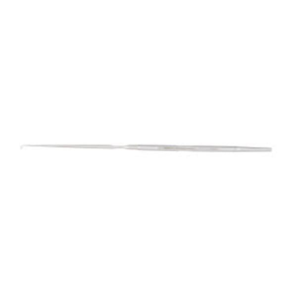 Miltex-Integra Dura Hook Adson 8" Angled Right 5Mm Blunt Single Prong Stainless Steel Ea - 26-1092