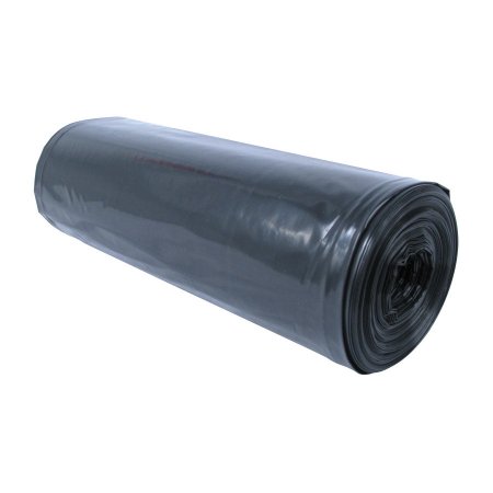 Colonial Bag Corporation Colonial Bag Trash Bag Extra Heavy Duty 60 gal. Black HDPE 17 Mic. 38 X 58 Inch X-Seal Bottom Twist Tie Coreless Roll - HCR62XB